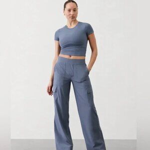 NWT Athletica Brooklyn Heights Cargo Pants, Sz 6 Tall